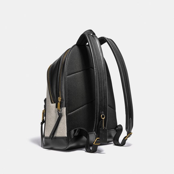 ALMOST PERFECT Coach Disney Mickey Mouse X Keith Haring Academy Backpack - Picture 2 of 6